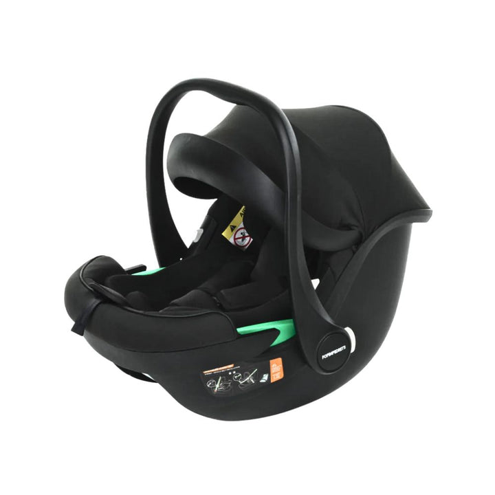 FOPPAPEDRETTI CARSEAT TIC TOC I SIZE, BLACK.
