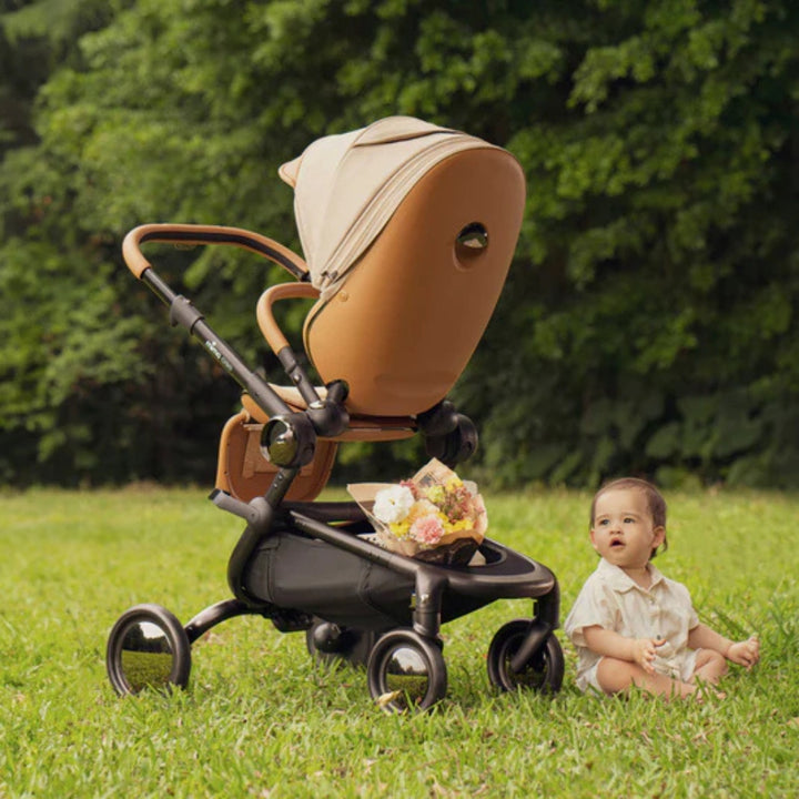 MIMA CREO STROLLER FOR BABIES, BROWN.