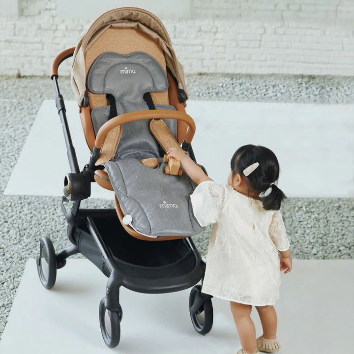 MIMA FLO Cool Air Seat Pad, Grey - OREO.