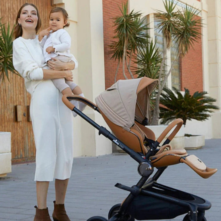 MIMA CREO STROLLER FOR BABIES, BROWN.