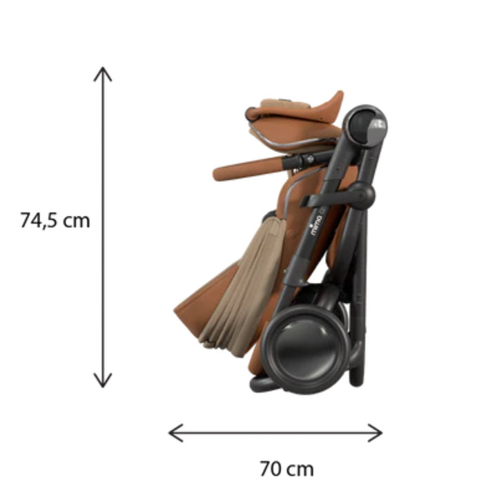 MIMA CREO STROLLER FOR BABIES, BROWN.