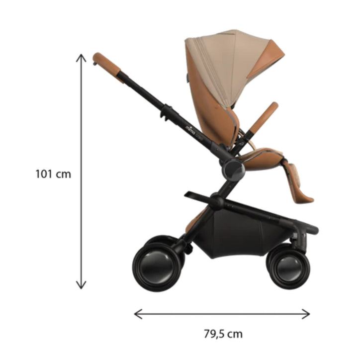 MIMA CREO STROLLER FOR BABIES, BROWN.
