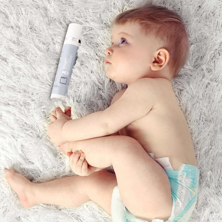 HUGS DISTRICT Diaper Rash Cream For Babies | 94% Natural Ingredients | Paraben-Free, Gentle & Soothing Napy Rash Cream
