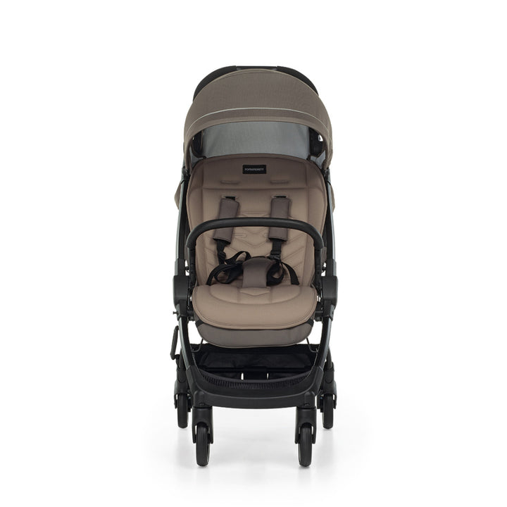 Foppapedretti Ciao Stroller – Stylish, Lightweight, and Compact Baby Stroller, Beige.