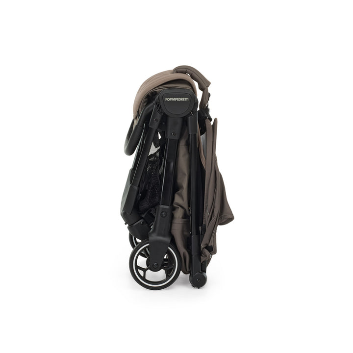 Foppapedretti Ciao Stroller – Stylish, Lightweight, and Compact Baby Stroller, Beige.