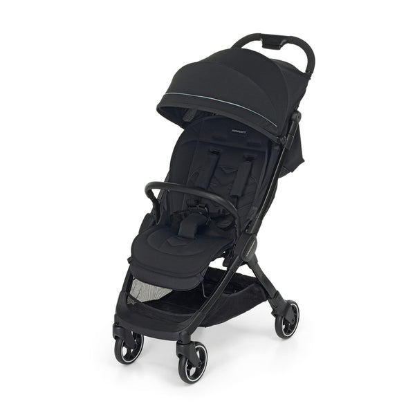 Foppapedretti Ciao Stroller – Stylish, Lightweight, and Compact Baby Stroller, Black.