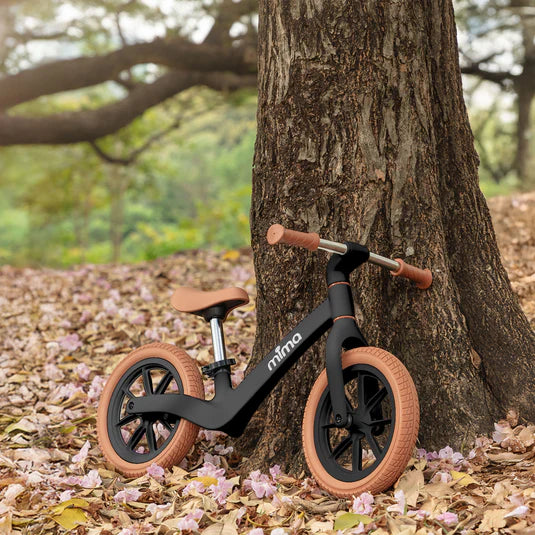 Mima Zoom Lite Balance Bike, Black.