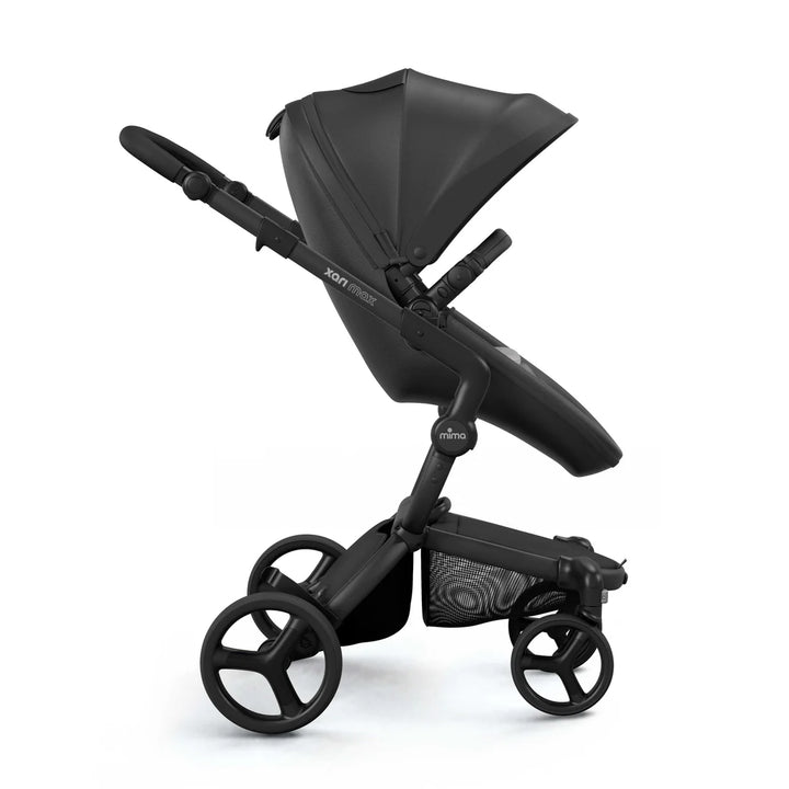 Mima Xari Max Stroller – Black/Black/Stone White.