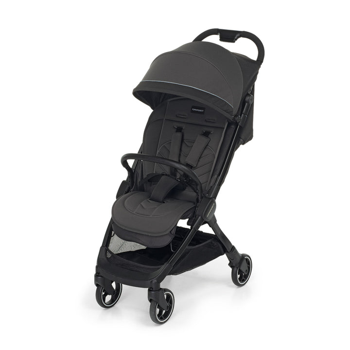 Foppapedretti Ciao Stroller – Stylish, Lightweight, and Compact Baby Stroller, Gray.