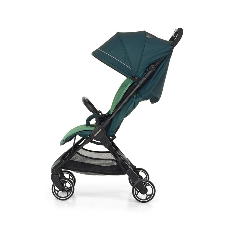 Foppapedretti Ciao Stroller – Stylish, Lightweight, and Compact Baby Stroller, Green.
