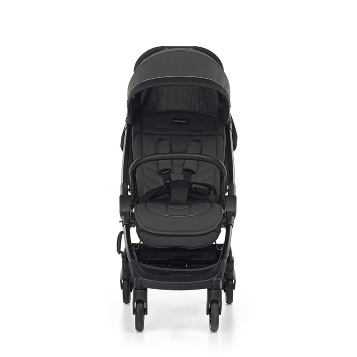 Foppapedretti Ciao Stroller – Stylish, Lightweight, and Compact Baby Stroller, Gray.