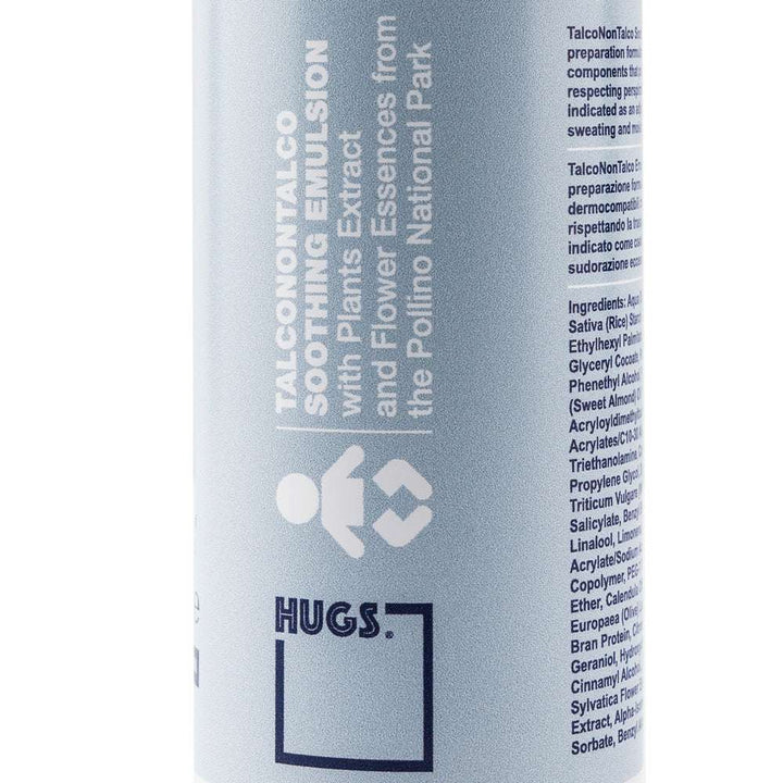 HUGS DISTRICT Talconontalco Soothing Emulsion Cream | 92% Natural Ingredients | Plant Extracts & Flower Essences for Baby's Dry Skin