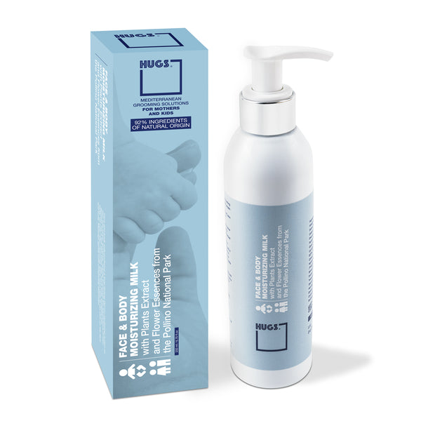 HUGS Mediterranean Moisturizer – An Exquisitely Gentle Body Lotion, All-Purpose Grooming & Hydration For Face and Body,