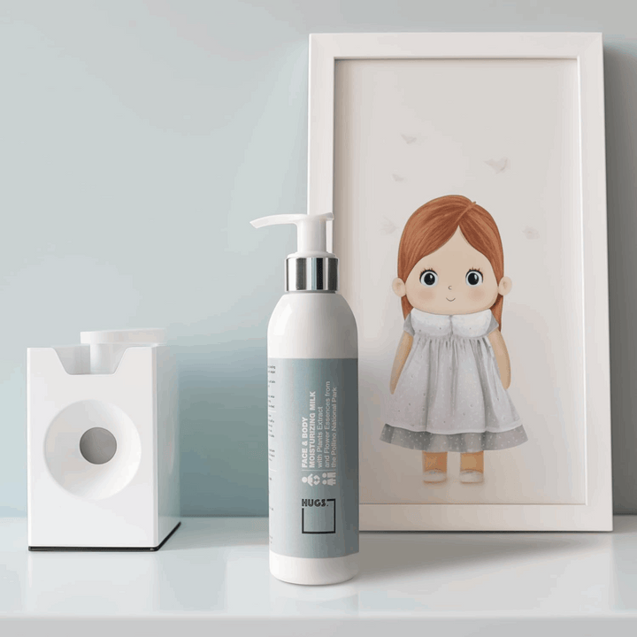 HUGS Mediterranean Moisturizer – An Exquisitely Gentle Body Lotion, All-Purpose Grooming & Hydration For Face and Body,