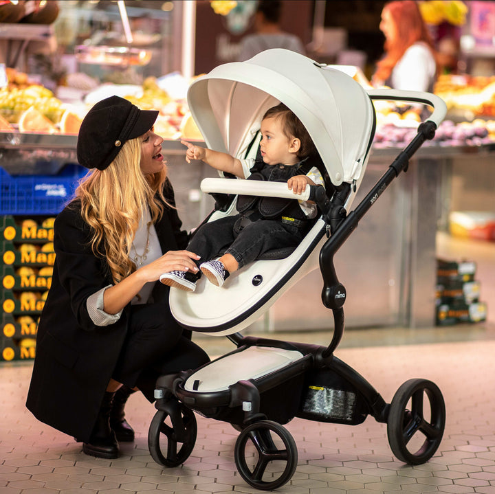 Mima Xari Max Stroller – Black/Snowhite/Black.