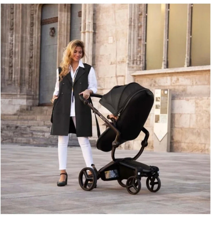 Mima Xari Max Stroller – Black/Black/Black.