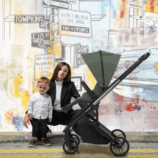 FOPPAPEDRETTI TICTOC STROLLER, GREEN.