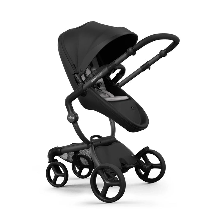Mima Xari Max Stroller – Black/Black/Stone White.